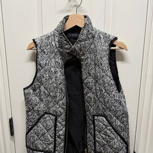 Si Style Monochrome Patterned Vest